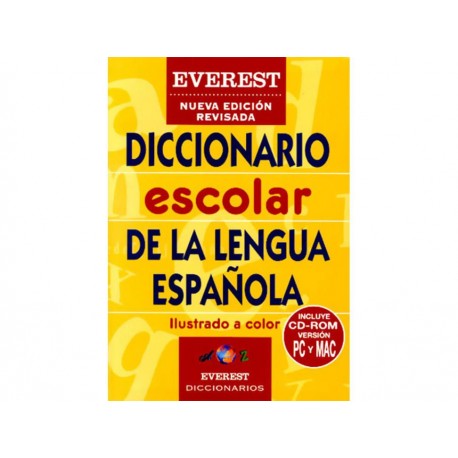 Diccionario Escolar de la Lengua Española Ilustrado a Color - Envío Gratuito