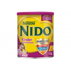 Nido Kinder deslactosada protectus avanzado de 1 a 3 años leche en polvo para niños Nestlé lata 1,5 kg - Envío Gratuito