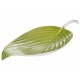 Metalart Dulcero de Mesa Hoja Decorativa Verde Hosta - Envío Gratuito