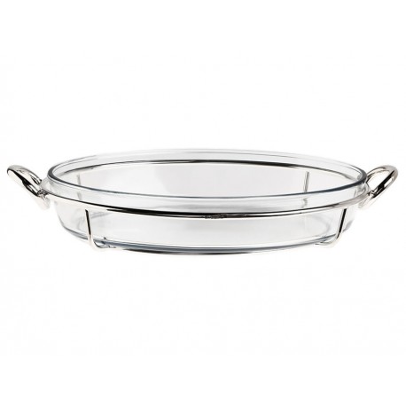 Christofle Fuente Gratinados Oval Vertigo 35Cm - Envío Gratuito