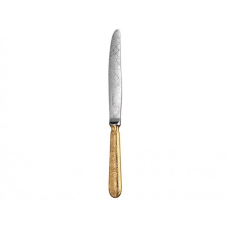 Christofle Cuchillo de Mesa Jardin D¿Eden Dorado 854009 - Envío Gratuito