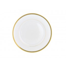 Christofle Plato Llano Malmaison Oro 26 Cm. - Envío Gratuito