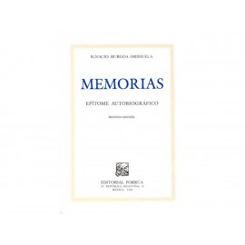 Memorias Epitome Autobiografico - Envío Gratuito