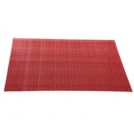 Haus Mantel Rectangular Zaira Individual Rojo - Envío Gratuito