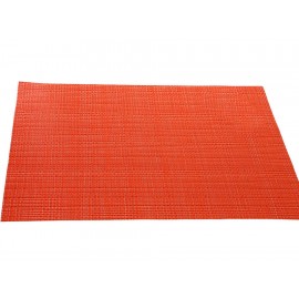 Haus Mantel Rectangular Zaira Individual Naranja - Envío Gratuito