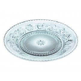 Baccarat Plato Arabesque Transparente - Envío Gratuito