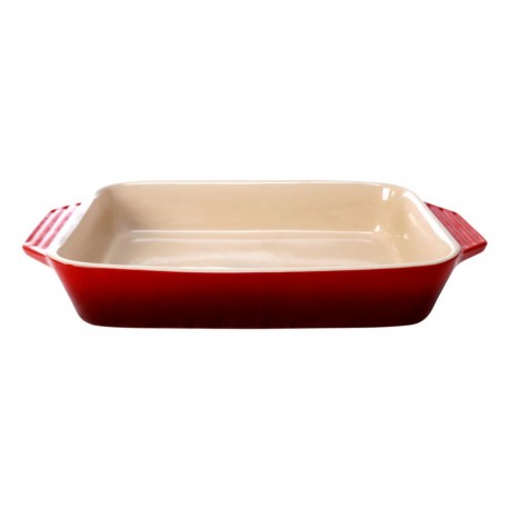 Le Creuset Platón Rectangular Rojo 33 cm - Envío Gratuito