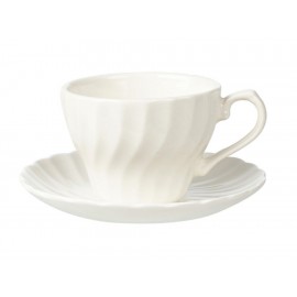 Taza con Plato Churchill Chelsea blanco - Envío Gratuito