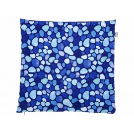 Funda para cojín Home Sweet Home gotas azul - Envío Gratuito