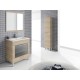 Bannio Mueble de Baño Denia Roble Americano 80 cm - Envío Gratuito