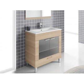 Bannio Mueble de Baño Denia Roble Americano 60 cm - Envío Gratuito