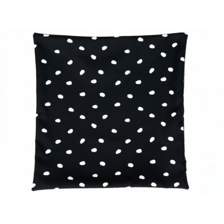 Funda para cojín Home Sweet Home Dots negra - Envío Gratuito