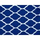 Funda para cojín Home Sweet Home Mosaico azul marino - Envío Gratuito