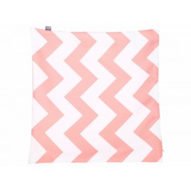 Funda para cojín Home Sweet Home Chevron rosa - Envío Gratuito