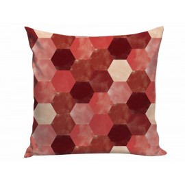 Cojín Rustic Retro 50 x 50 Rojo - Envío Gratuito