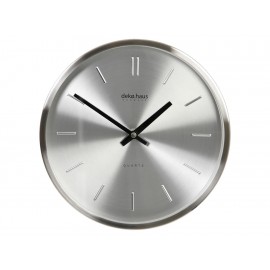 Decoregalo Reloj de Pared Contemporáneo Plateado 2788A - Envío Gratuito