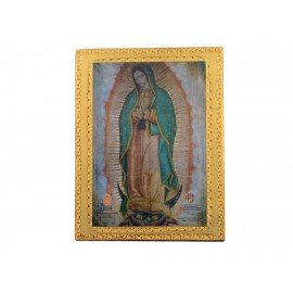 C Paras Retablo de Virgen de Guadalupe Cuerpo Entero - Envío Gratuito