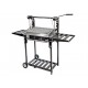 Asador de carbón Hobby Grill Bariloche Black negro - Envío Gratuito