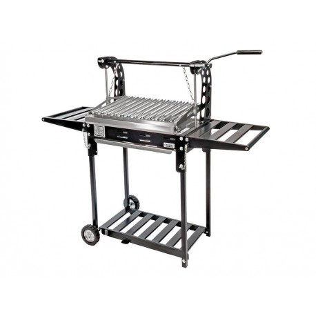 Asador de carbón Hobby Grill Bariloche Black negro - Envío Gratuito