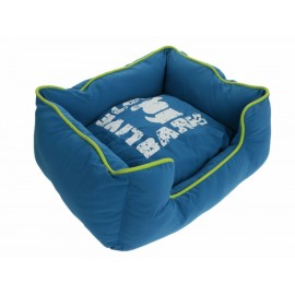 Zoopet Cama Bark mediana azul para perro - Envío Gratuito