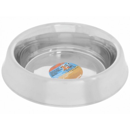 Pelu2 Plato Mediano para Perro Gris - Envío Gratuito