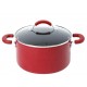 Farberware Batería de Cocina Millennium Roja 12 Piezas - Envío Gratuito