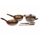 Set de cocina Flavor Stone Copper Master cobre - Envío Gratuito