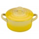 Le Creuset Mini Cocotte Redonda 10 cm Amarillo - Envío Gratuito