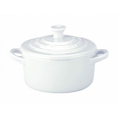 Le Creuset Mini Cocotte Blanco - Envío Gratuito