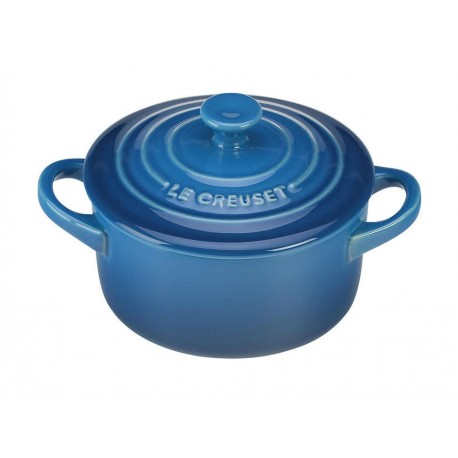 Le Creuset Mini Cocotte Redonda 10 cm Azul r - Envío Gratuito