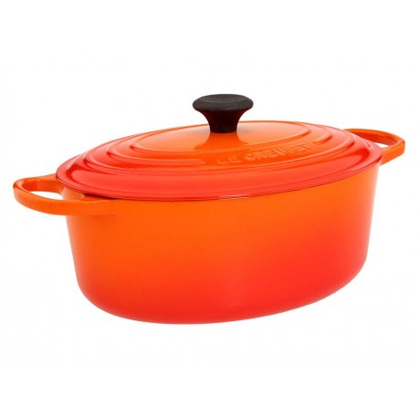 Le Creuset Cacerola Ovalada Insignia 31 cm Naranja Flame - Envío Gratuito