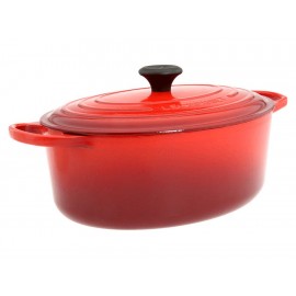 Le Creuset Cacerola Ovalada Insignia 31 cm Rojo Cherry - Envío Gratuito