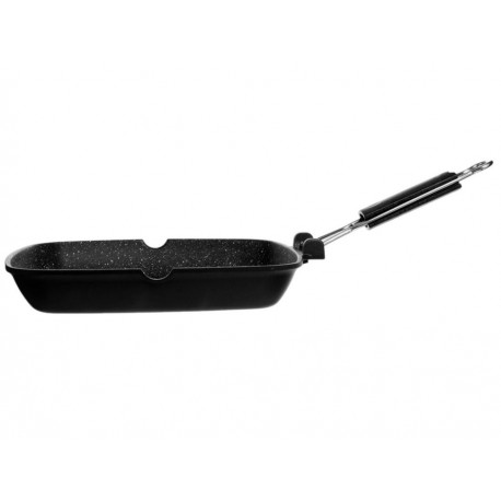 Haus Sarteén Grill 28 cm x 28 cm La Grigliatutto Negro - Envío Gratuito