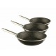 Set de 3 Sartenes Vasconia Rustic Granite negro - Envío Gratuito