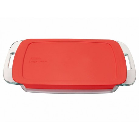 Pyrex Refractario Rectangular 3 Litros - Envío Gratuito