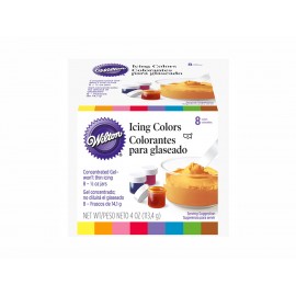 Wilton Colorantes para Glaseados 8 piezas - Envío Gratuito