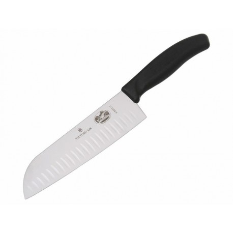 Victorinox Cuchillo Santoku Negro - Envío Gratuito