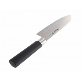 Metaltex Cuchillo Santoku Negro - Envío Gratuito