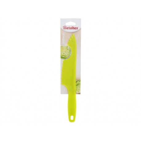 Metaltex Cuchillo para Lechuga Amarillo - Envío Gratuito