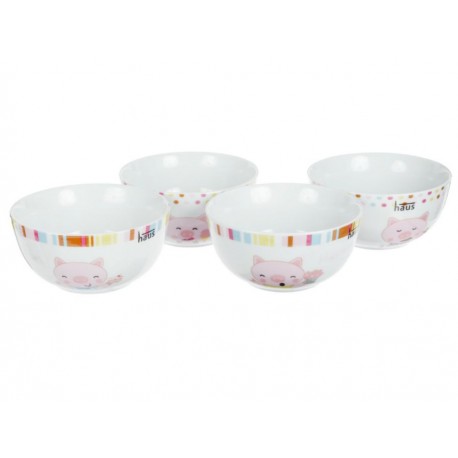 Haus Set de 4 Bowls Pigglett - Envío Gratuito