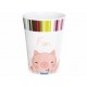 Crown Baccara Juego de 4 Vasos Baby Pig - Envío Gratuito