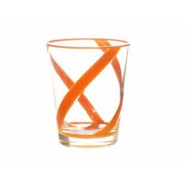 Interplus Vaso Old Fashion Naranja - Envío Gratuito