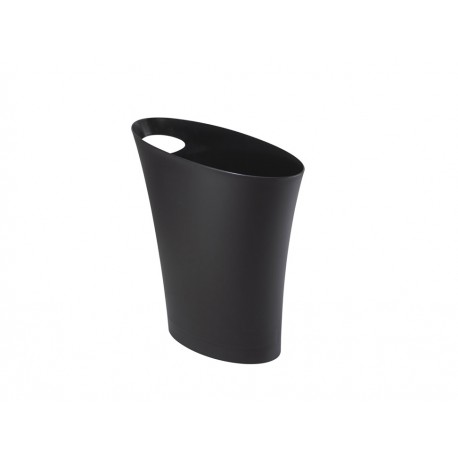 Umbra Bote para Basura Negro Skinny - Envío Gratuito