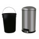 Home Ideas Bote de Basura Acero Inoxidable 12 L - Envío Gratuito