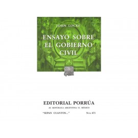 Ensayo Sobre el Gobierno Civil Vl - Envío Gratuito