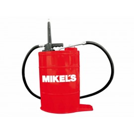 Cubeta con bomba manual para aceite Mikel's CMA-19 roja - Envío Gratuito