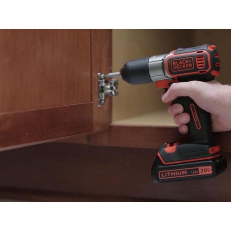 Black y Decker Taladro Atornillador 3 8 Pulgadas BDCDE120C - Envío Gratuito