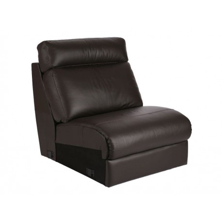 Sillón sin brazos Zarkin Moretti 2 chocolate - Envío Gratuito