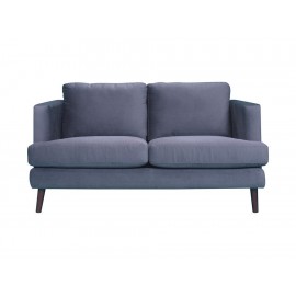 Love Seat Artaban Verona Contemporáneo azul claro - Envío Gratuito