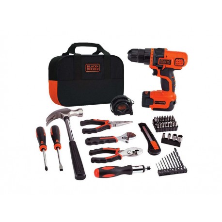 Black y Decker Kit Taladro Destornillador LDX112PK - Envío Gratuito